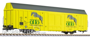 Liliput H0 (1:87) L235805 - Großräumiger Güterwagen, Hbbks, DB AG, "OTTO SPORT", Ep.V (lang), gealtert