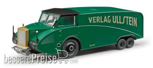 Liliput H0 (1:87) L937496 - Rumpler-LKW RuV 29, grün, Lackierung bei Ablieferung (Kühlergrill gold, Dach schwarz)