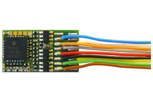 Zimo MX630 - H0 Decoder - 20 x 11 x 3,5 mm - 1,0 A 6 Fu-Ausgänge