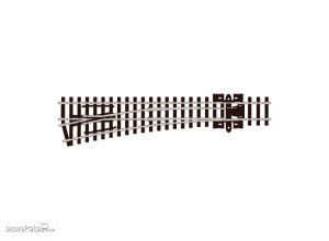 Peco N SL-396 - Code 80 Weiche links 14° mittlerer Radius