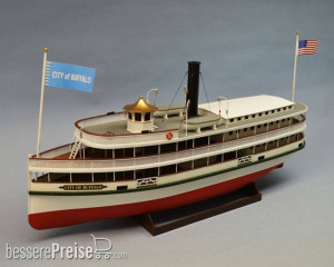 DUMAS BOATS ds1270 - City of Buffalo Steamboot RC Bausatz