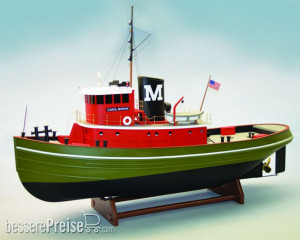 DUMAS BOATS ds1272 - Carol Moran 1:24 Schlepper RC Bausatz