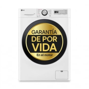 Lavadora LG F4WR5011A6F, 11 kg, Carga Frontal, 1400 rpm, Eficiencia A - Blanco
