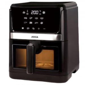 Freidora de Aire sin Aceite Jocca Digital 2297, 1600 W, 7 L - Negro