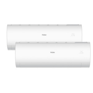 Aire Acondicionado Multisplit Haier MULTISPLIT HAIER 2X1 PERLA PREMIUM 25+25, 2x1, Wifi, Bomba de Calor A+++/A+++