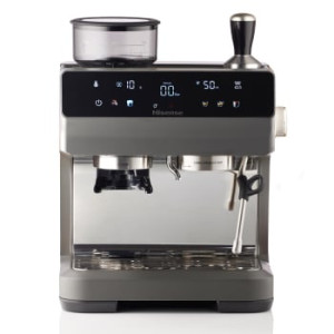 Cafetera Expresso Superautomática Hisense HSACM20LP, 20 Bares - Antracita