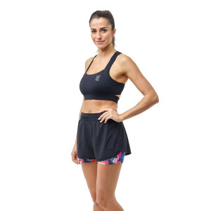 Ekoï Short Femme EKOI RUN 2 en 1 Noir noir L female