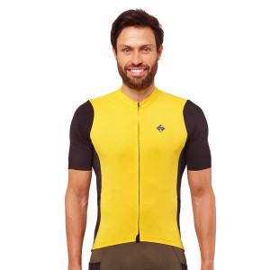 Ekoï Maillot unisexe EKOI Racing GRAVEL PERFORMANCE Jaune Jaune XS male