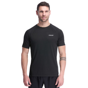 Ekoï T-Shirt running EKOI RUN DRY FAST Noir noir S male
