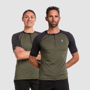 Ekoï Maillot unisexe EKOI Racing GRAVEL CONFORT Kaki kaki XXS male