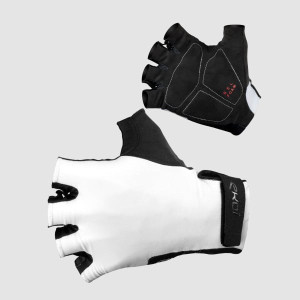 Ekoï Gants vélo EKOI GEL Blanc blanc XL male
