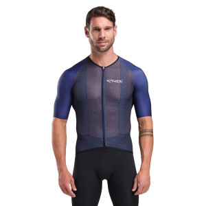 Ekoï Maillot EKOI Racing ULTRALIGHT CHECKS Bleu 2XL male