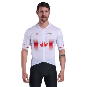 Ekoï Maillot EKOI Perf FLAG Canada blanc M male