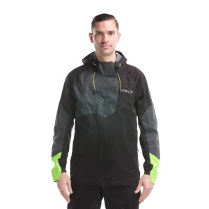 Ekoï Sur Veste de pluie EKOI CITY URBAN Jaune noir S male