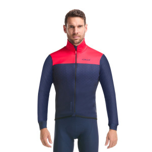 Ekoï Veste thermique EKOI Perf FINISHER Rouge Bleu rouge S male