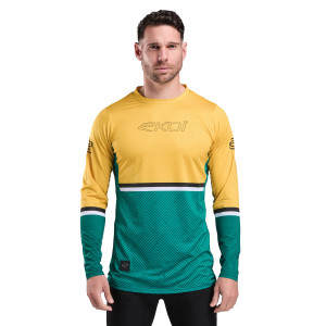 Ekoï Maillot VTT manches longues EKOI Perf RTone Jaune vert S male