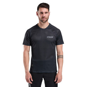 Ekoï Maillot VTT manches courtes EKOI Racing Noir noir M male