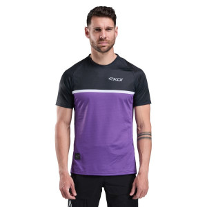 Ekoï Maillot VTT manches courtes EKOI Perf Violet violet S male