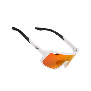 Ekoï Lunettes enfants EKOI KIDS Blanches Revo Rouge blanc male
