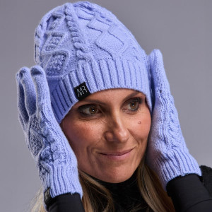 Ekoï Gants hiver laine EKOI Racing x MARION ROUSSE Bleu Unique male