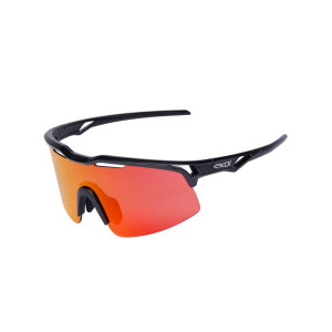 Ekoï Lunettes EKOI STRADA HF Noir Revo rouge Cat3 noir male