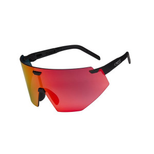 Ekoï Lunettes EKOI Racing AEROLITE Noir Silver REVO Rouge Cat3 noir silver male