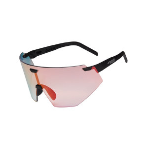 Ekoï Lunettes EKOI Racing AEROLITE Noir Silver PH LIGHT Rouge Cat1-3 noir silver male