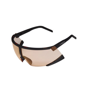 Ekoï Lunettes EKOI Racing S-AERO Noir Silver ZEISS AR Rouge Cat0 noir silver male