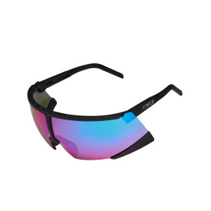 Ekoï Lunettes EKOI Racing S-AERO Noir Silver ZEISS Turquoise Cat3 noir silver male