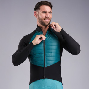 Ekoï Veste thermique EKOI Perf ELEGANCE Noir Bleu Bleu noir S male