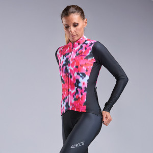 Ekoï Maillot manches longues femme EKOI ORCHID Noir noir S male