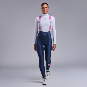 Ekoï Collant femme EKOI Perf ORCHID Marine Bleu Marine XL male