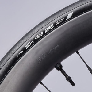 Ekoï Pneu Road EKOI Perf 28 TUBELESS READY Noir noir male