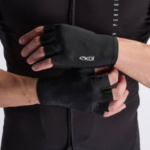 Ekoï Gants vélo route EKOI ESSENTIALS Noir noir L male