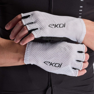 Ekoï Gants route EKOI Perf GEL ESTATE Blanc blanc S male