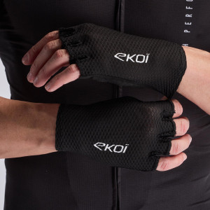 Ekoï Gants route EKOI Perf GEL ESTATE Noir noir M male