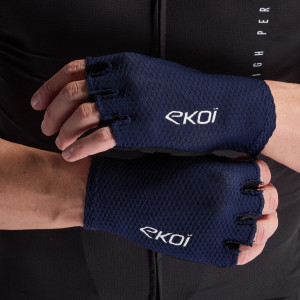 Ekoï Gants route EKOI Perf GEL ESTATE Marine Bleu Marine XS male