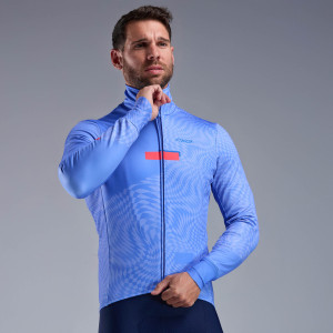 Ekoï Veste thermique EKOI Perf GRAPHIC Bleu Bleu S male