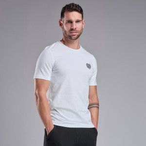 Ekoï T-shirt Lifestyle EKOI HEART CHAIN Blanc Noir blanc M male