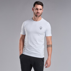 Ekoï T-shirt Lifestyle EKOI CHAIN SKULL Blanc blanc S male