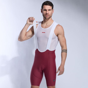Ekoï Cuissard EKOI Perf GEL ULTIMATE CROSS Bordeaux rouge L male