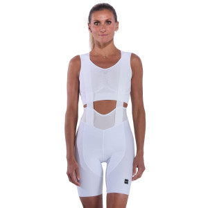 Ekoï Cuissard femme EKOI Perf GEL POWER PIXEL Blanc blanc 2XL male