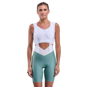Ekoï Cuissard femme EKOI Perf GEL POWER CROSS Sauge Sauge XL male