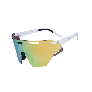 Ekoï Lunettes EKOI Racing ARIA Blanc REVO Gold Cat3 blanc Unique male