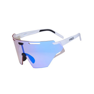 Ekoï Lunettes EKOI Racing ARIA Blanc ICE Blue Cat1 blanc Unique male