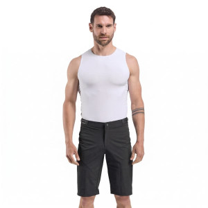 Ekoï Short gravel EKOI Perf CONFORT Noir noir S male