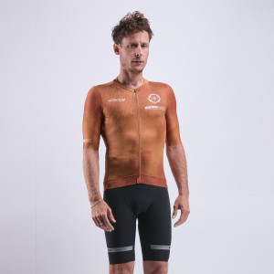 Ekoï Maillot EKOI Racing BIKINGMAN FINISHER Bronze Bordeau M male