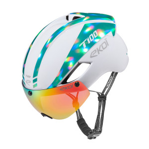 Ekoï Casque EKOI Racing AERO16 LTD T100 Blanc blanc Unique male