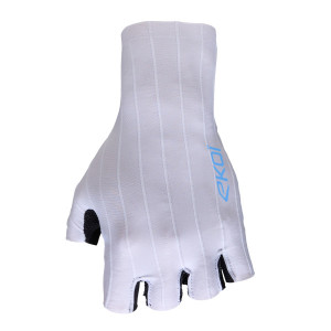 Ekoï Gants femme EKOI Racing AERO Poron® Blanc Bleu blanc XL male