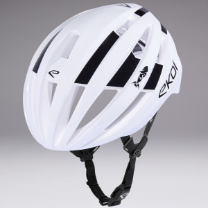 Ekoï Casque EKOI Racing GARA LTD Poissy Triathlon blanc noir Unique male